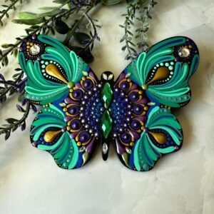 MARIPOSA MANDALA VERDE