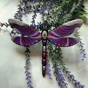 LIBÉLULA MANDALA MORADA