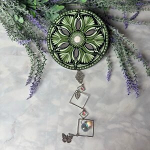 MANDALA MÓVIL VERDE