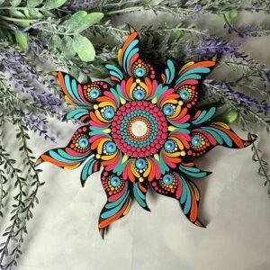 SOL MANDALA COLORES DE MÉXICO
